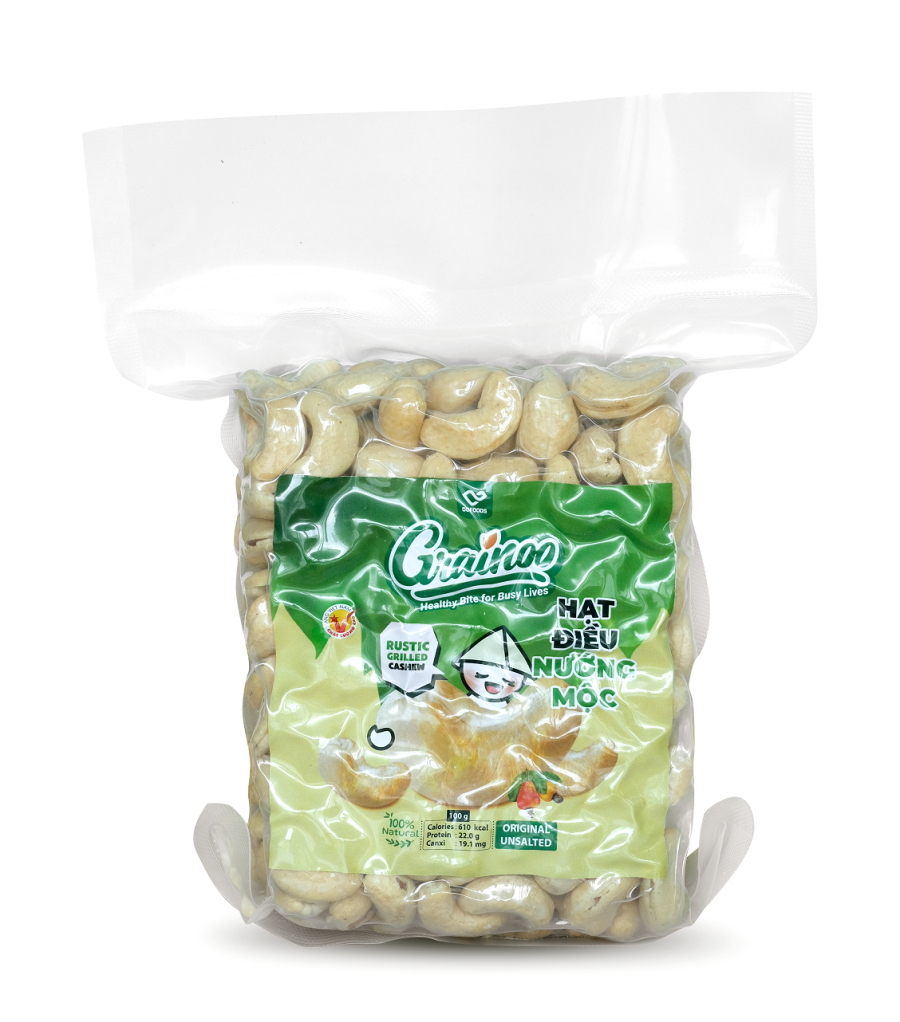 Hạt điều nướng mộc 475g
